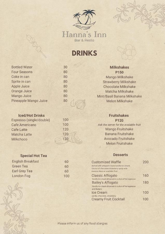Hanna'S Inn, El Nido Εξωτερικό φωτογραφία